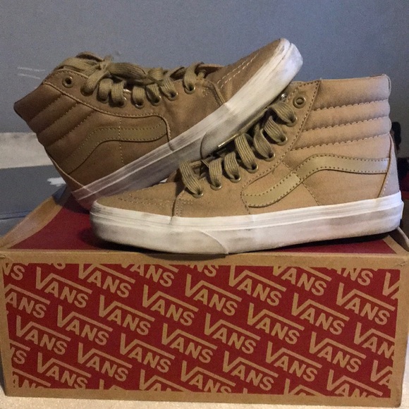 tan van high tops